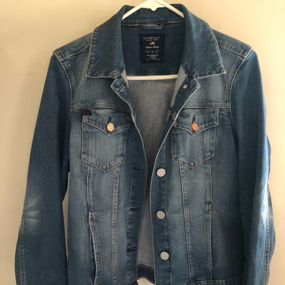Polo Jean Jacket size Large